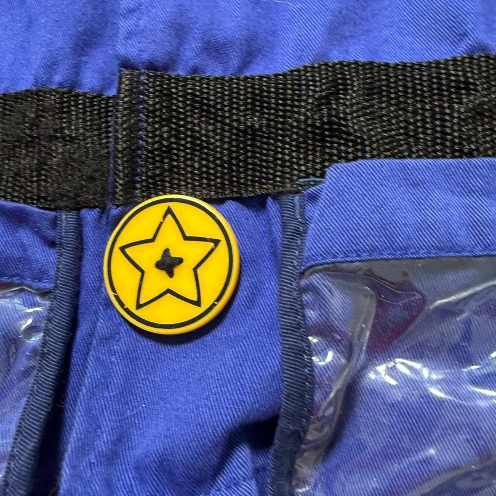 Melissa & Doug Police Officer Costume Jacket Kids Ages 3-6 Blue Role Play 4835